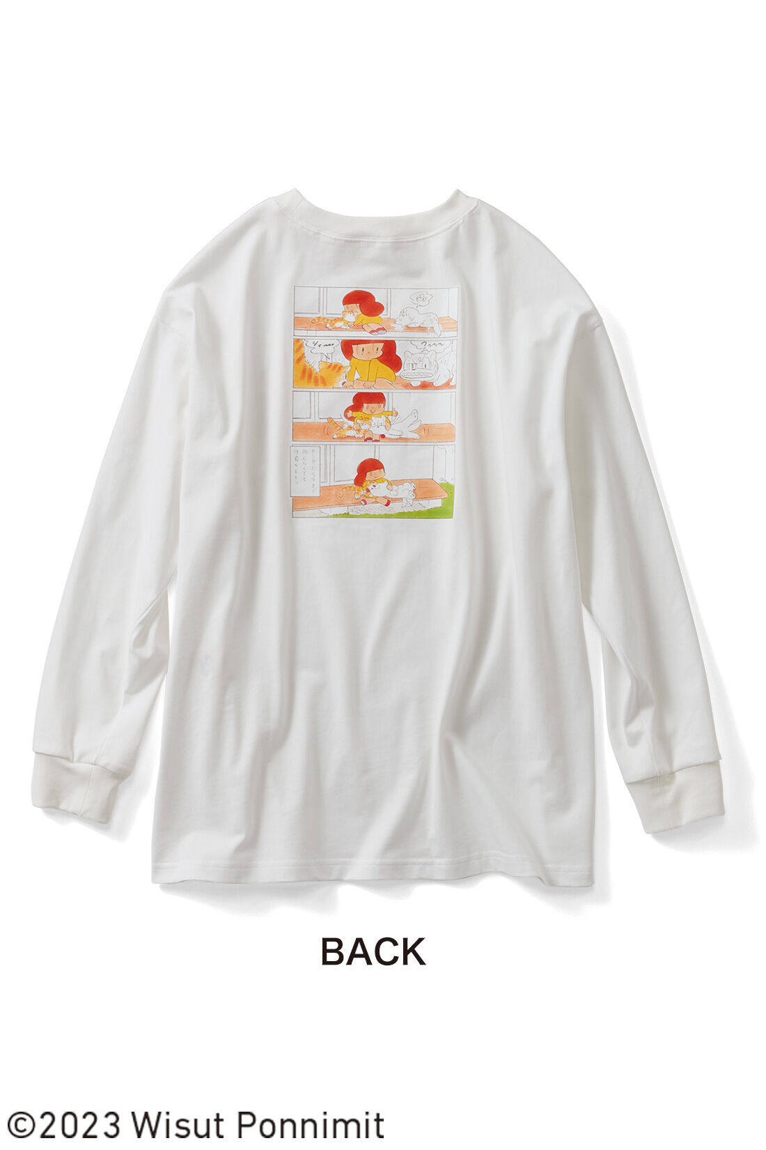 SYRUP. [シロップ．]|マムアンちゃん　やさしいメッセージにキュン　長袖トップス
