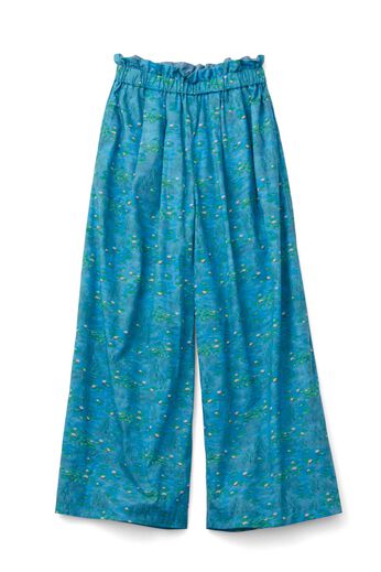 シロップ． | シロップ　ミュージアム部モネワイドパンツ〈睡蓮〉