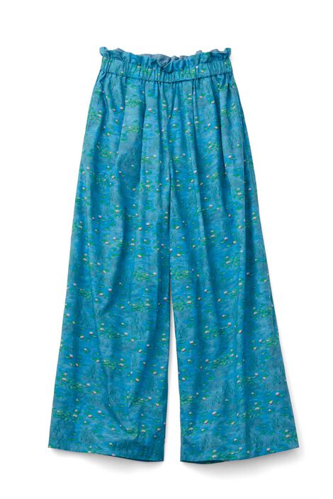 シロップ． | シロップ　ミュージアム部モネワイドパンツ〈睡蓮〉