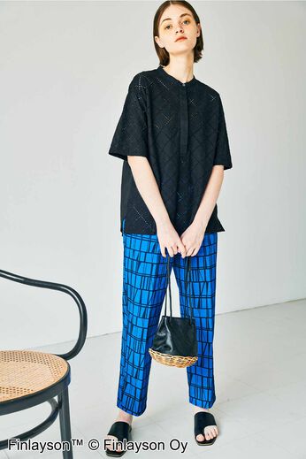 シロップ． | Finlayson カラークロップドパンツ〈コロナ〉