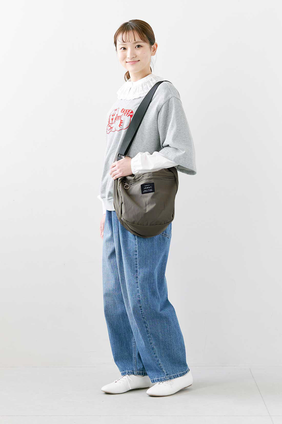 SYRUP. [シロップ．]|【WEB限定】ふわかるショルダー【シロップ．バスケット】|2.カーキ
