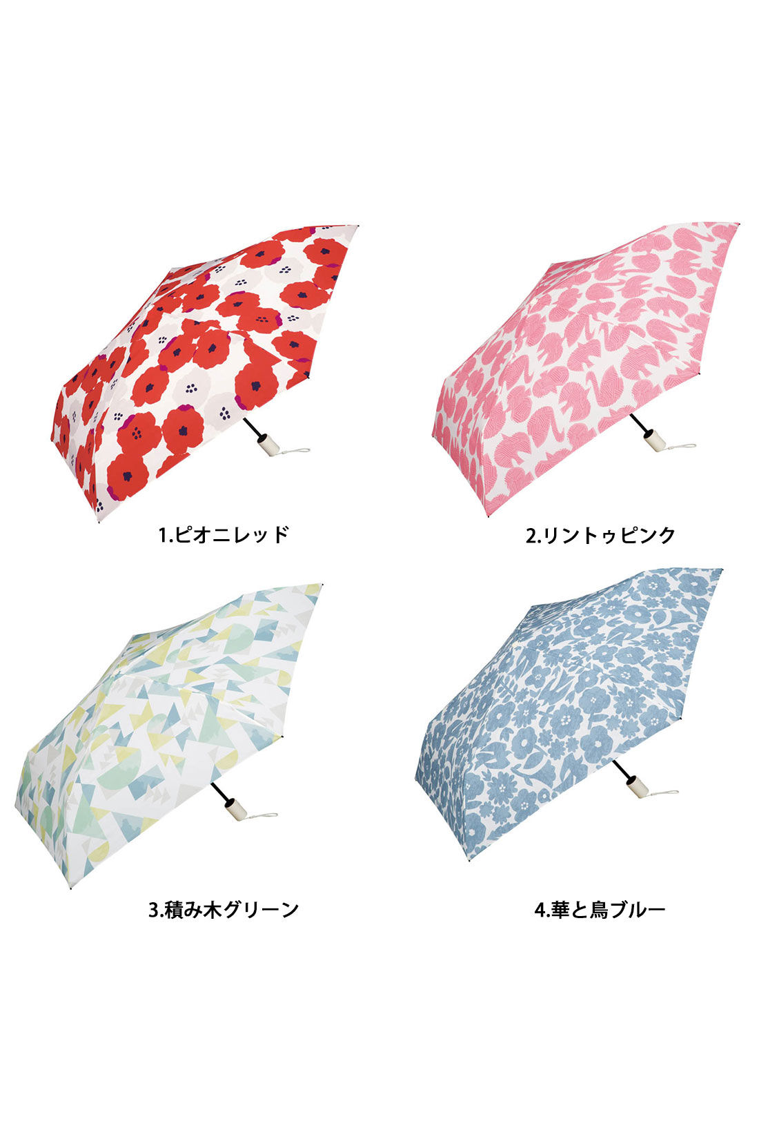 SYRUP. [シロップ．]|【WEB限定】 タイニーオートマティックアンブレラ折りたたみ雨傘【シロップ．バスケット】