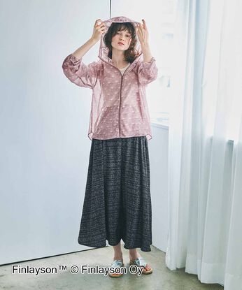 SYRUP. [シロップ．] | フィンレイソン スカートみたいなボリュームパンツ〈アイカ〉