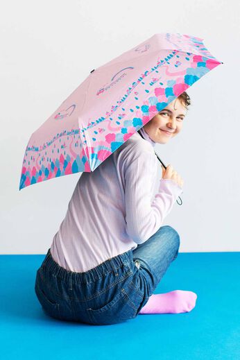 シロップ． | シモジマ　軽量晴雨兼用折りたたみ傘〈トレイン〉