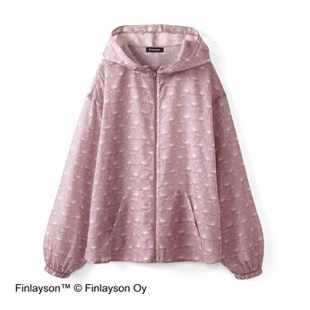SYRUP. [シロップ．] | フィンレイソン シアー プリントパーカー〈エステル〉