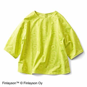 SYRUP. [シロップ．] | Finlayson 五分袖布はくトップス〈タイミ〉