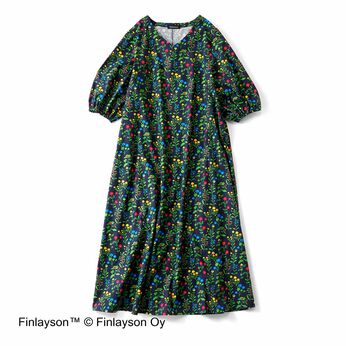 シロップ． | Finlayson ふんわりスリーブワンピース〈ウッラ〉