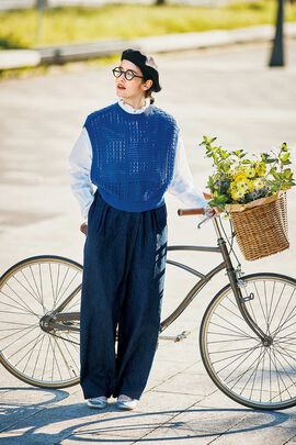シロップ． | シロップ.　コットン100％ニットベストの会