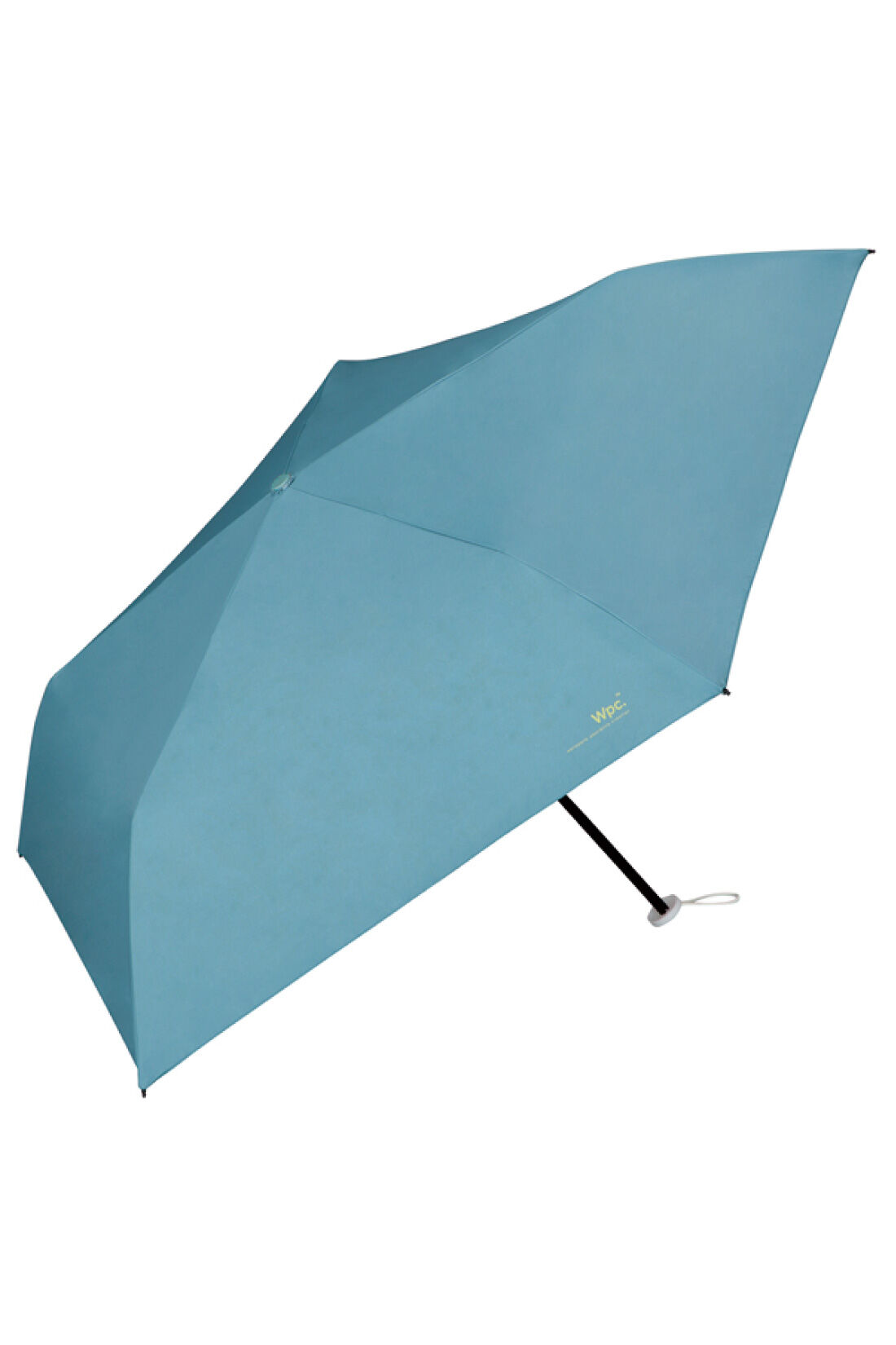 SYRUP. [シロップ．]|【WEB限定】遮光軽量ソリッドmini折りたたみ晴雨兼用傘【シロップ．バスケット】|2.ブルーグレー