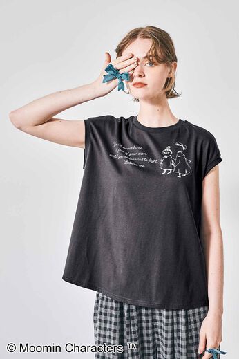 シロップ． | MOOMIN ニンニのプリントTシャツ