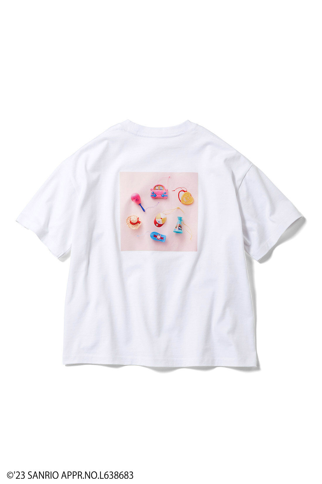 キャラクタープリント半袖Tシャツ