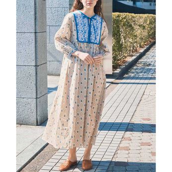 シロップ． | シロップボタニカルワンピ〈ミルクティー〉