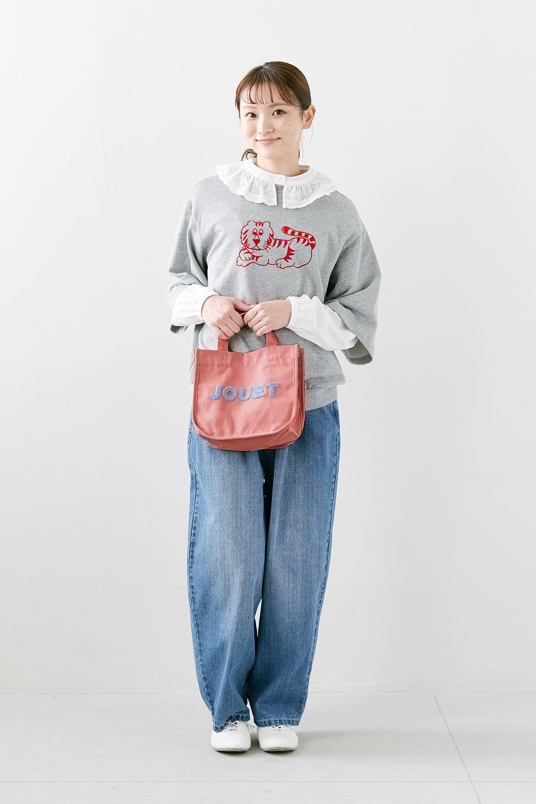 SYRUP. [シロップ．]|【WEB限定】JOUETランチトート【シロップ．バスケット】|1.ライトピンク