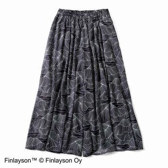 シロップ． | Finlayson シフォンスカートみたいなギャザーパンツ