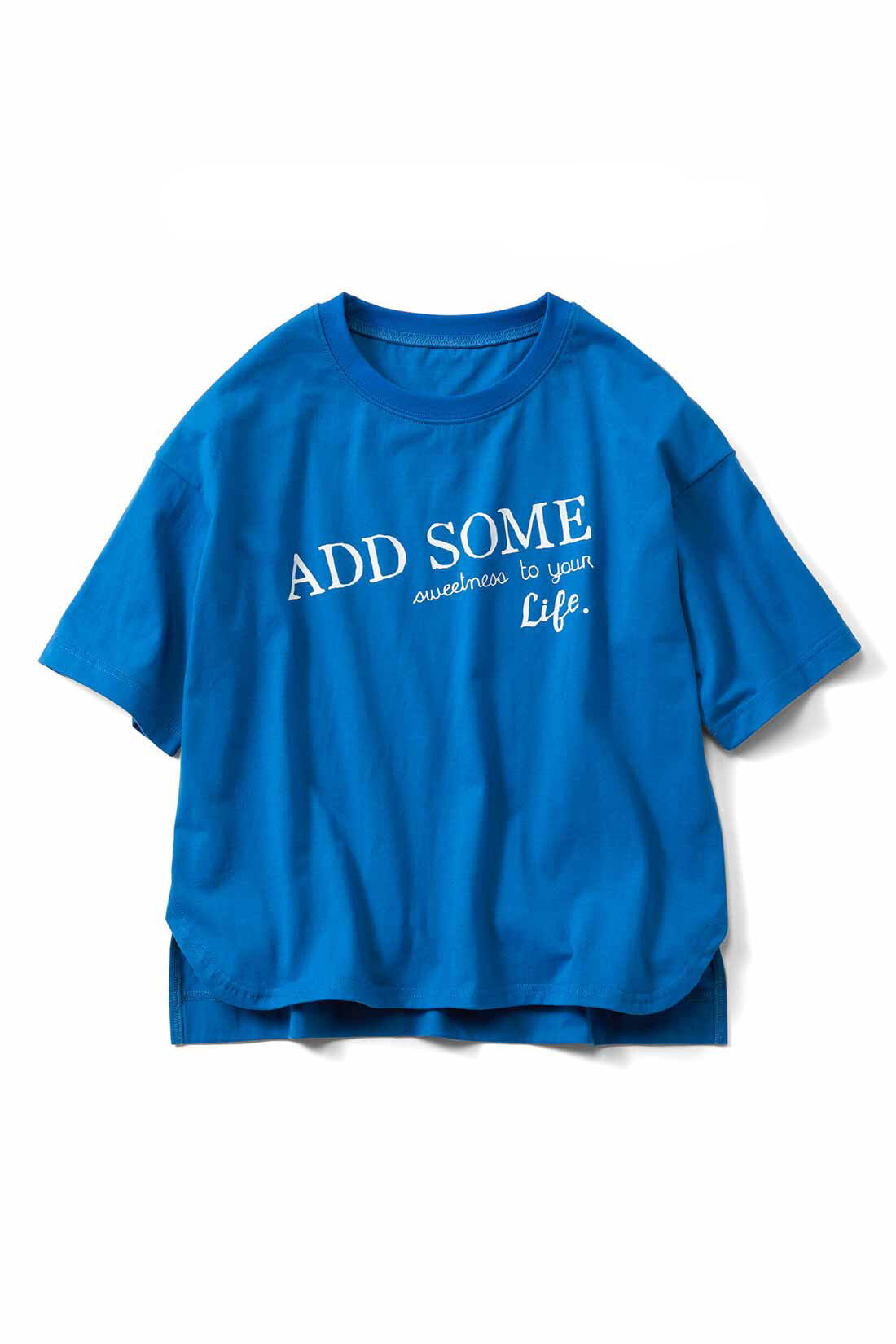 SYRUP. [シロップ．]|シロップ．  イラストレーター よしいちひろさんとつくった 旅の思い出Tシャツ|セルリアンブルー「裏庭にいた猫」