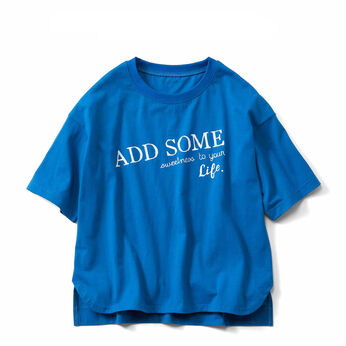 SYRUP. [シロップ．] | よしいちひろさん 旅の思い出 Tシャツ〈青〉