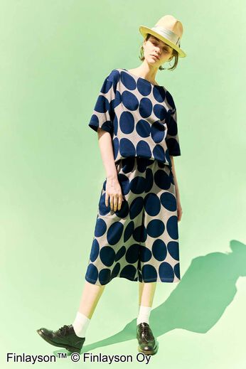 シロップ． | フィンレイソンひざ下カットパンツ〈ポップ〉