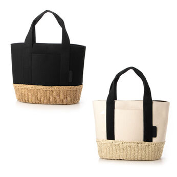 シロップ． | キャンバス コンビかごバッグ