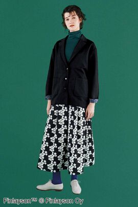 シロップ． | フィンレイソン ふんわりタックモノトーンスカート〈ヘッレ〉