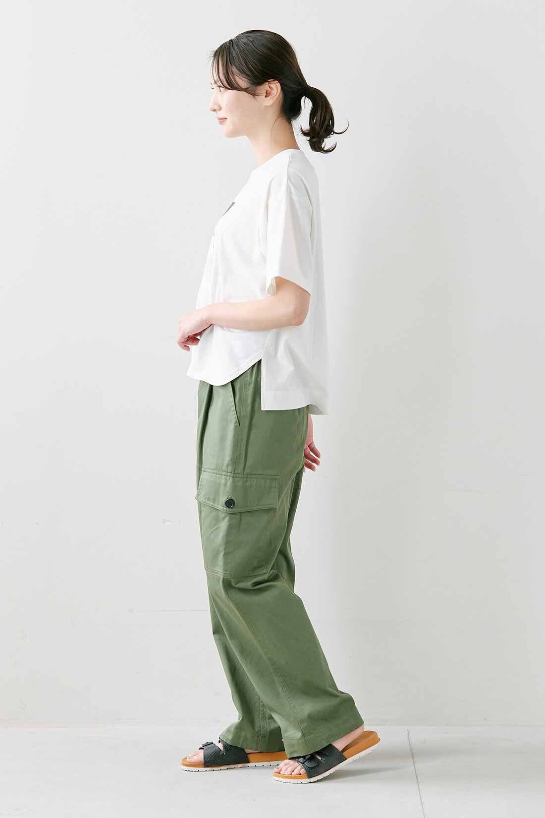 SYRUP. [シロップ．]|シロップ．  イラストレーター よしいちひろさんとつくった 旅の思い出Tシャツ|身長162cm/Mサイズ着用