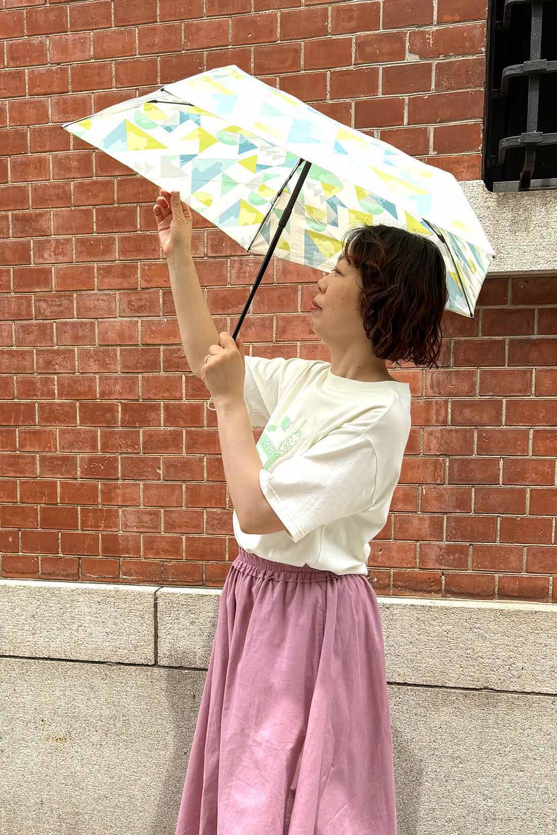 SYRUP. [シロップ．]|【WEB限定】 タイニーオートマティックアンブレラ折りたたみ雨傘【シロップ．バスケット】