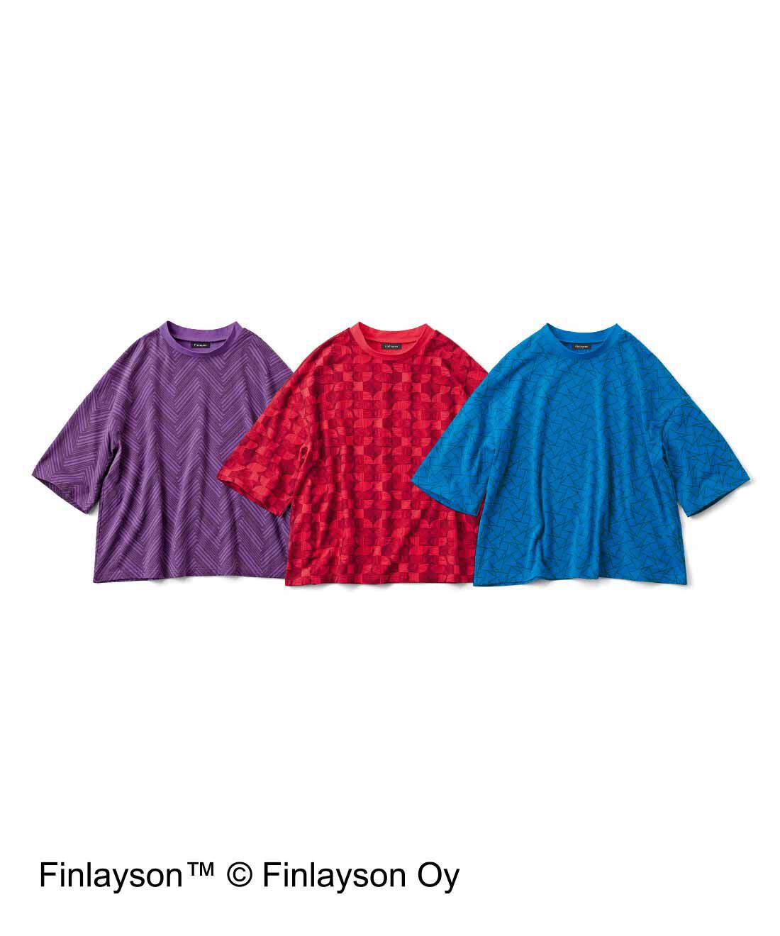 SYRUP. [シロップ．]|フィンレイソン 色をまとう五分袖Tシャツの会