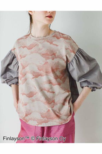 シロップ． | フィンレイソン　異素材袖トップス〈ハッタラ