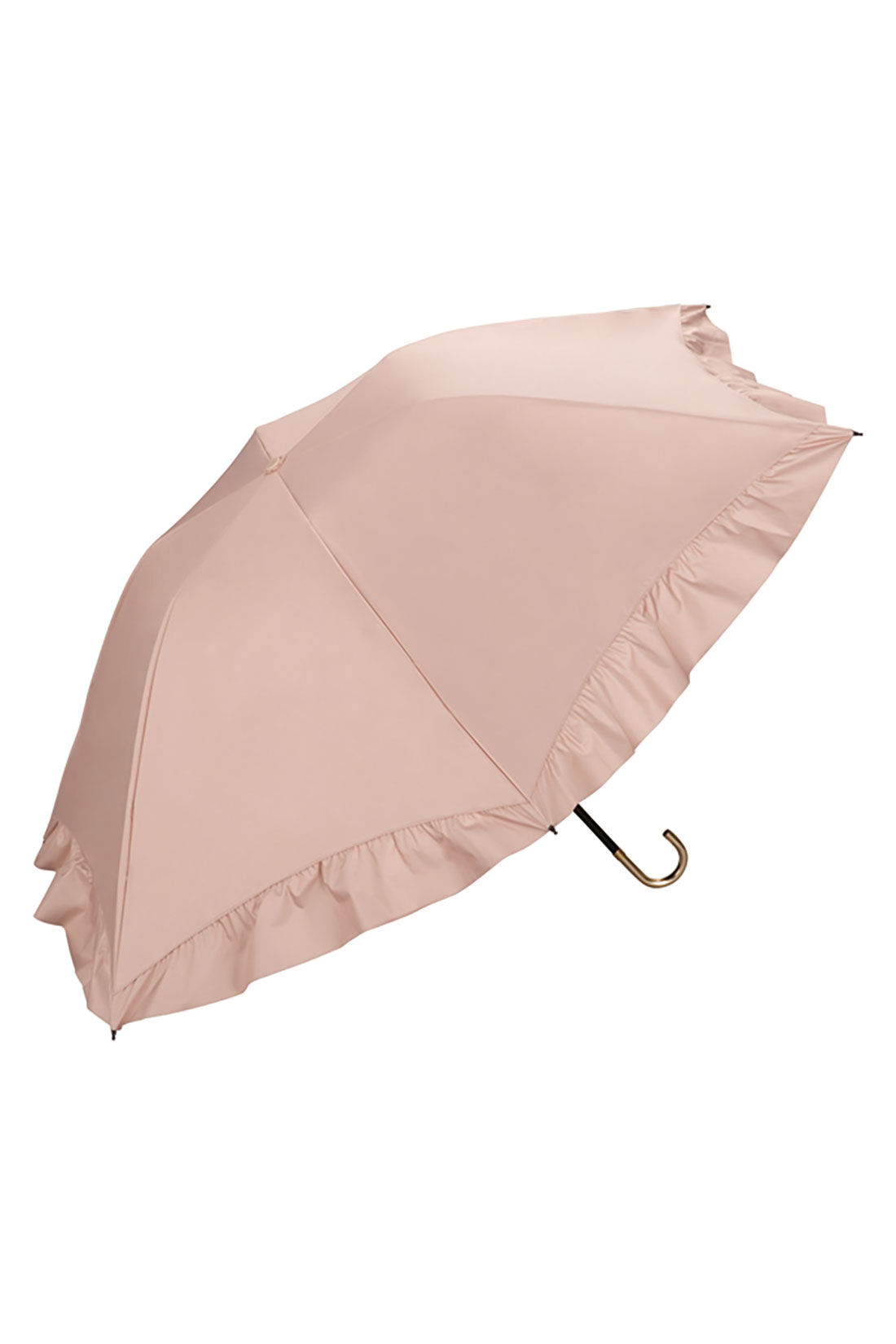 シロップ．|【WEB限定】 遮光ドームパラソルフリルミニ晴雨兼用折りたたみ傘【シロップ．バスケット】|2.ピンク