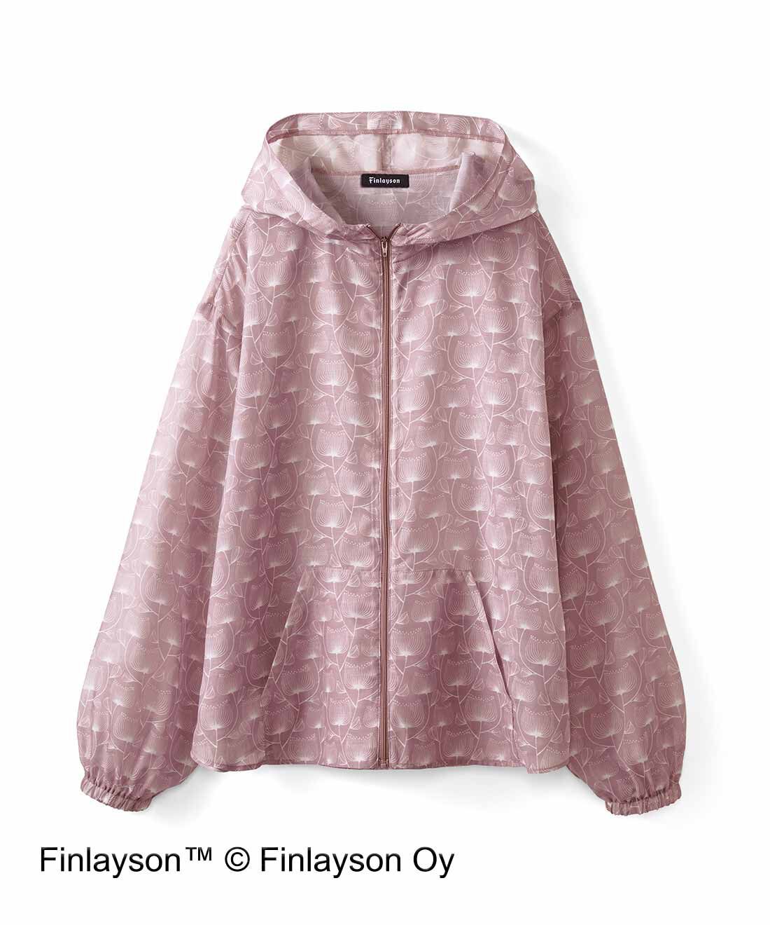 SYRUP. [シロップ．]|フィンレイソン シアー感がとっておき プリントパーカー〈エステル〉|〈ESTHER〉エスター