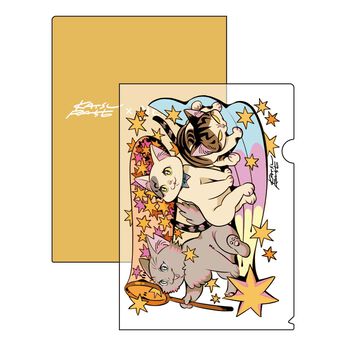 猫部 | 星野桂×猫部チャリティークリアファイルセット
