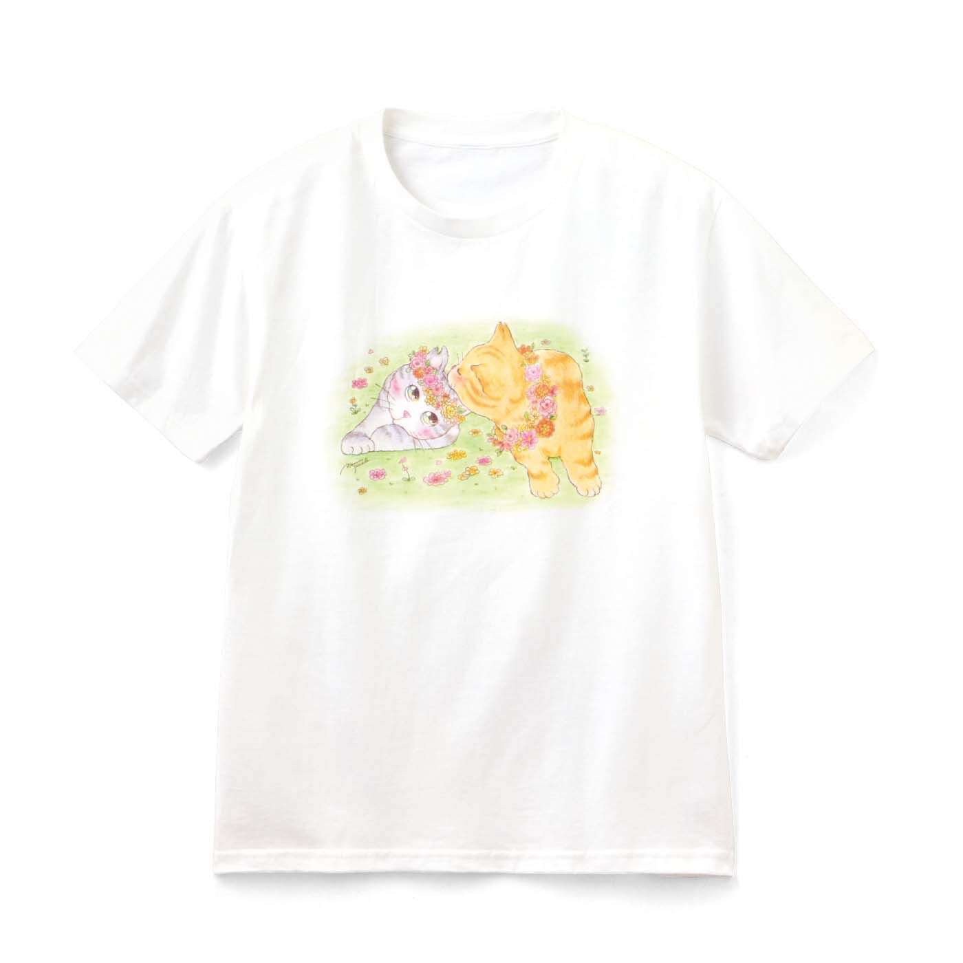 猫部|【6月分以降お届け】momomosparkle×猫部　地域猫チャリティーTシャツ2025