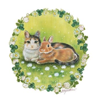 猫部 | しらとあきこ×猫部チャリティーＴシャツ