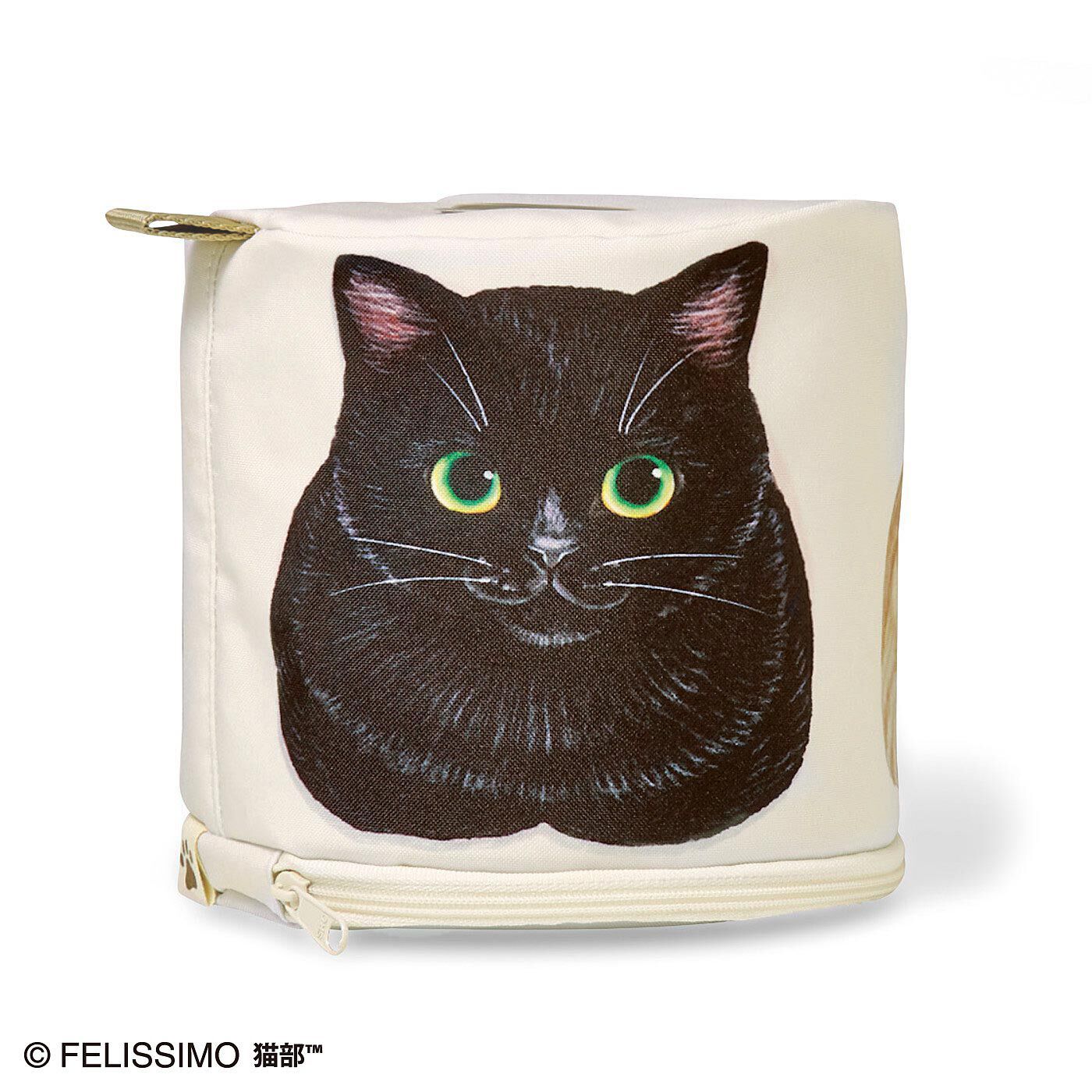 猫部|香箱座り猫さんのロールペーパーホルダーの会|〈黒・茶トラ・サビ〉
