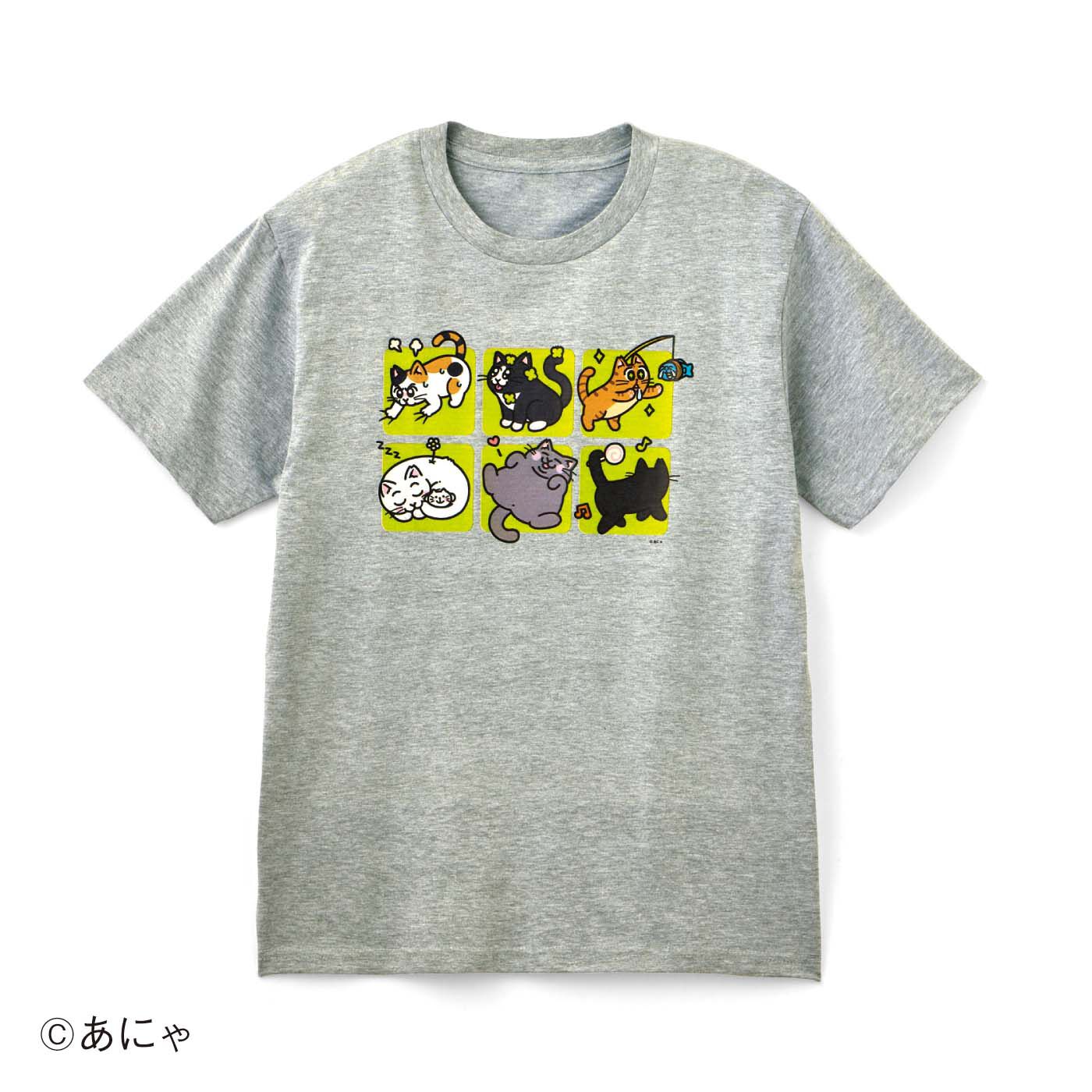 猫部|【6月分以降お届け】あにゃ×猫部　地域猫チャリティーTシャツ2025