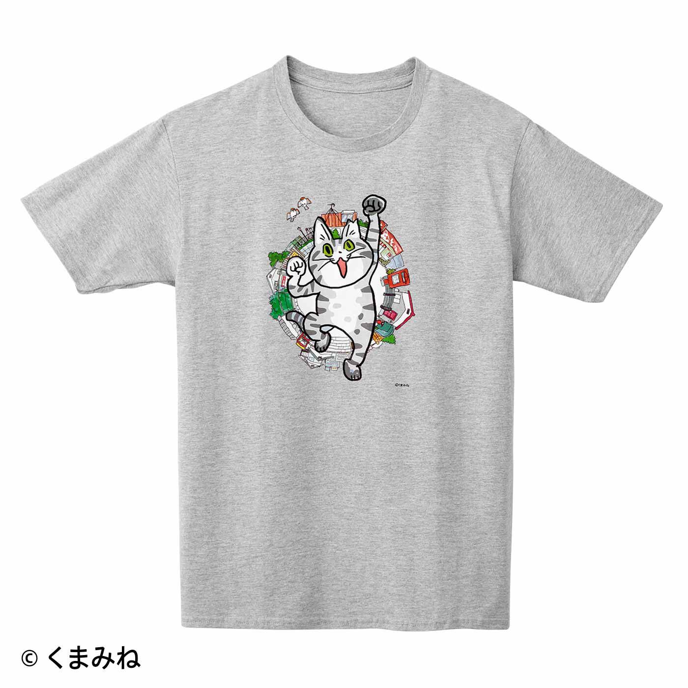 猫部|くまみね×猫部 地域猫チャリティーTシャツ2021