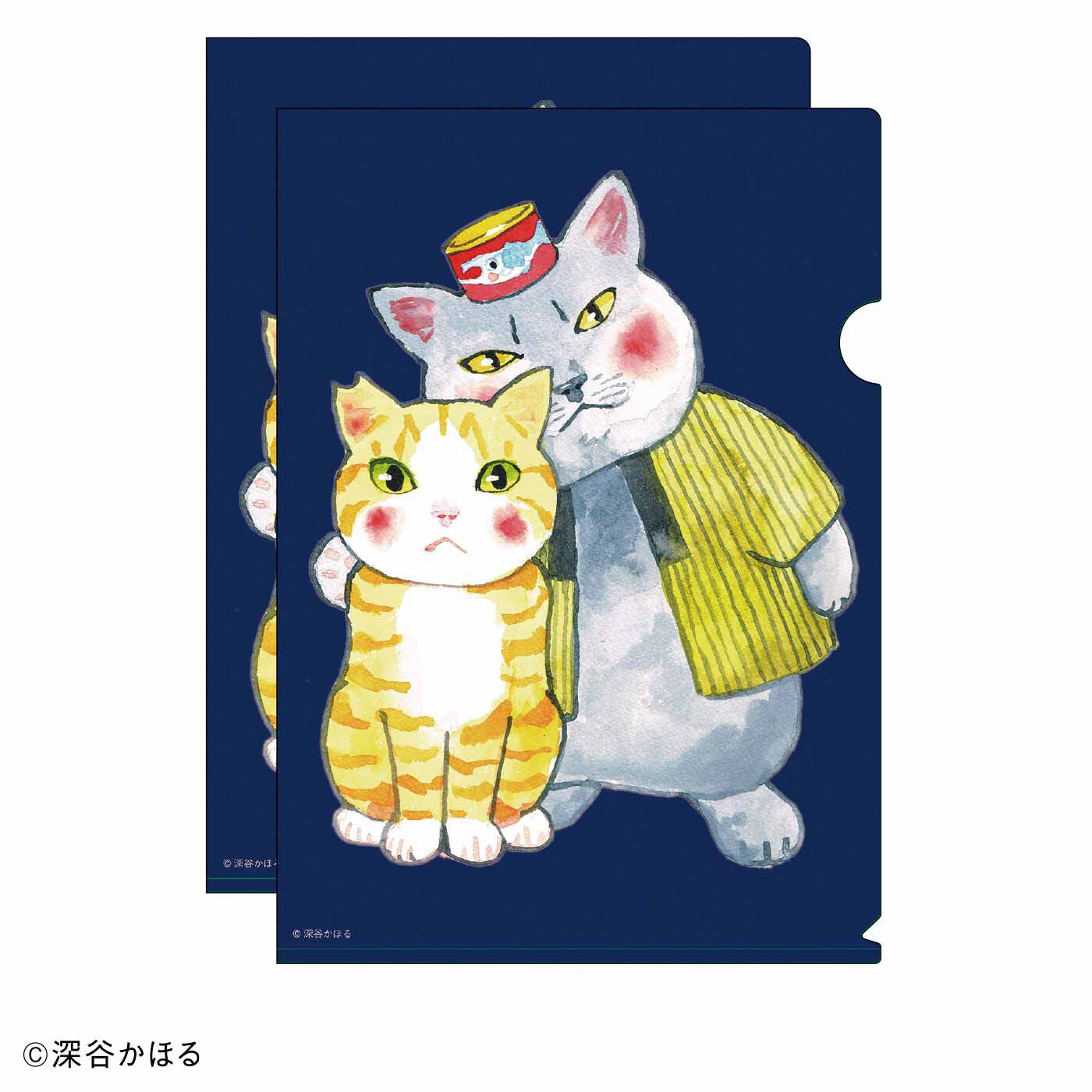 猫部|猫部×深谷かほる 地域猫チャリティークリアファイル2020