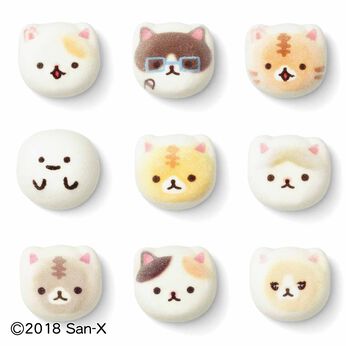 猫部 | コロニャと猫部員の ミニ和風ニャシュマロ