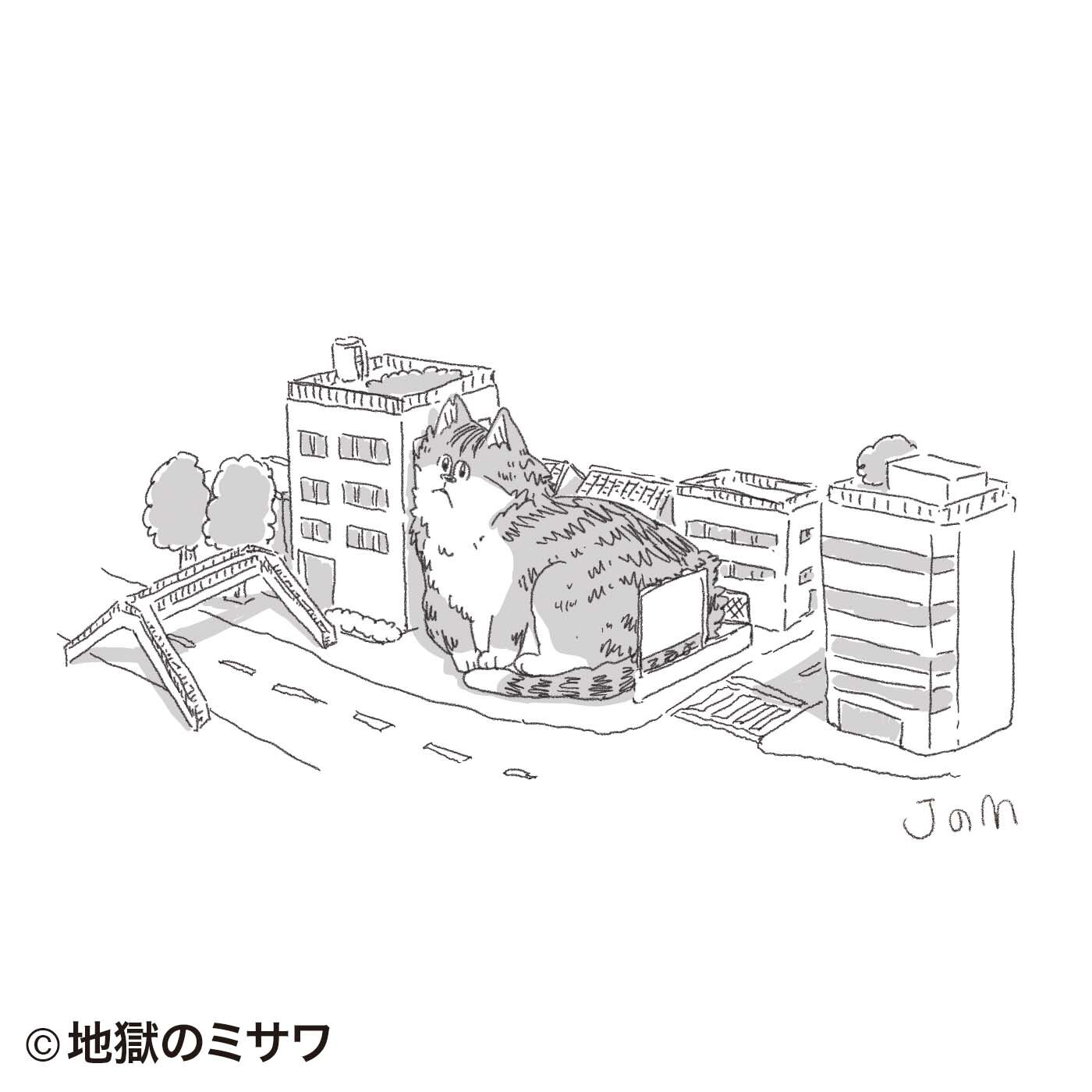 猫部|地獄のミサワ×猫部　地域猫チャリティーTシャツ2024