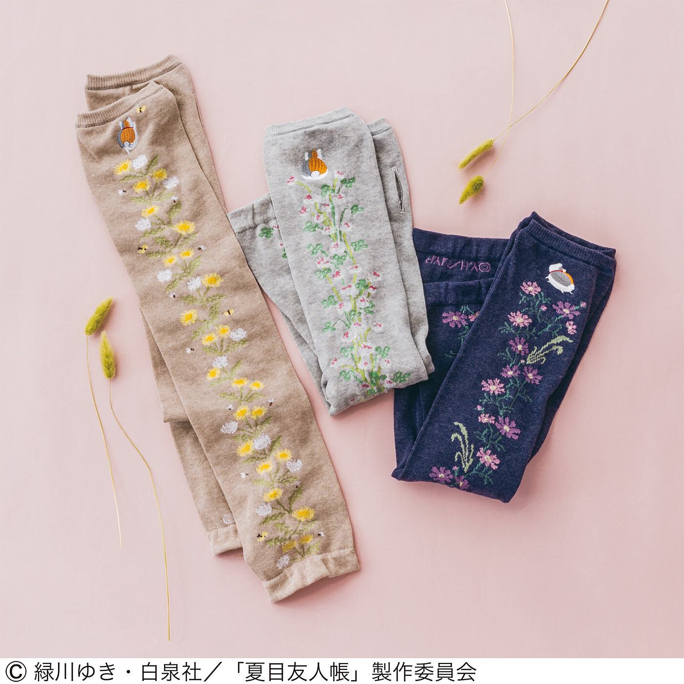 夏目友人帳 ニャンコ先生刺繍ワンピース 夏目友人帳』× earth music&ecology Japan Label🐾 夏目友人帳