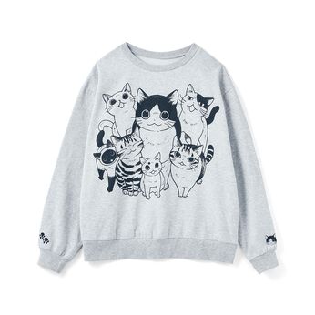 猫部 | 山野りんりん怒涛の猫圧あったかトレーナー