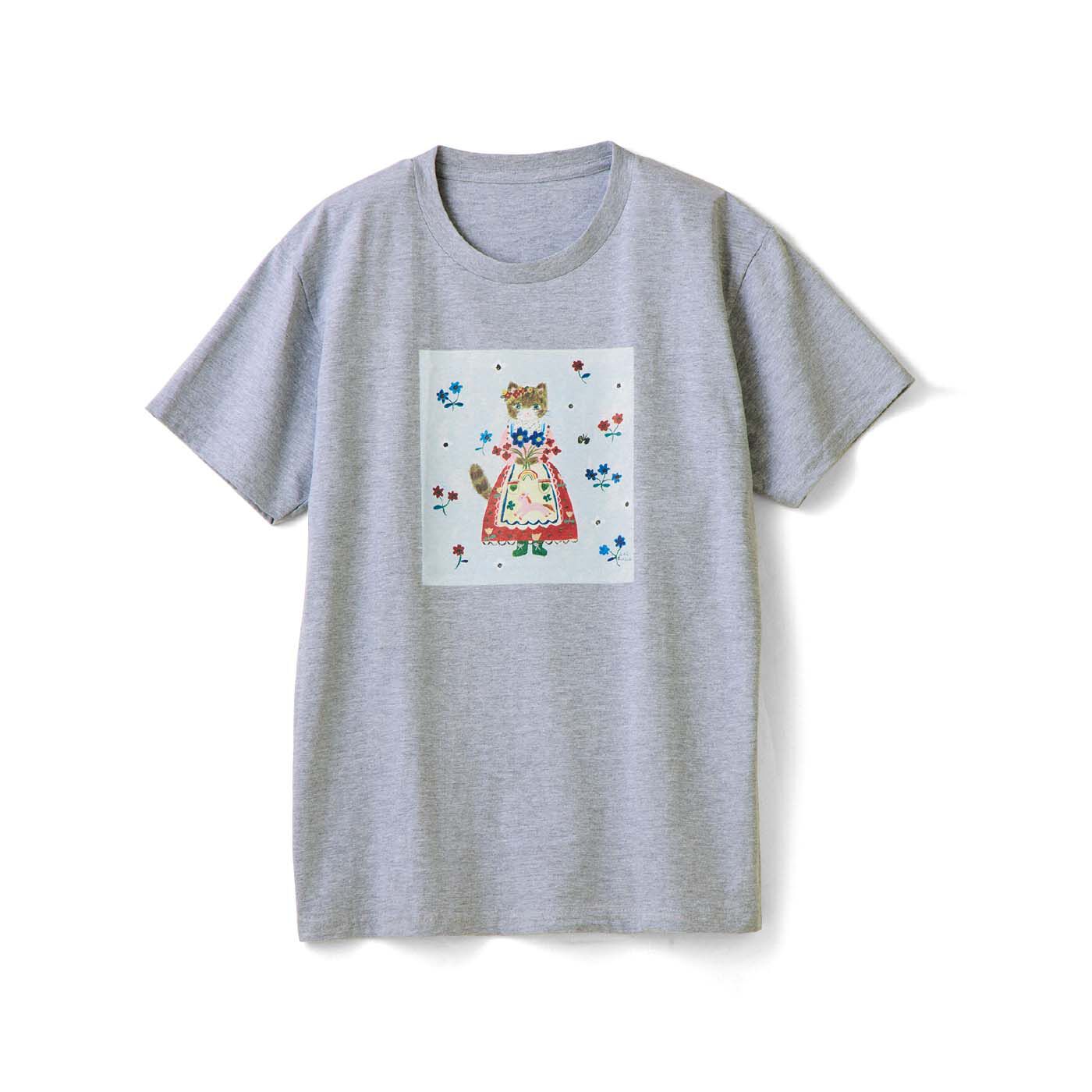 猫部|【6月分以降お届け】布川愛子×猫部　地域猫チャリティーTシャツ2024