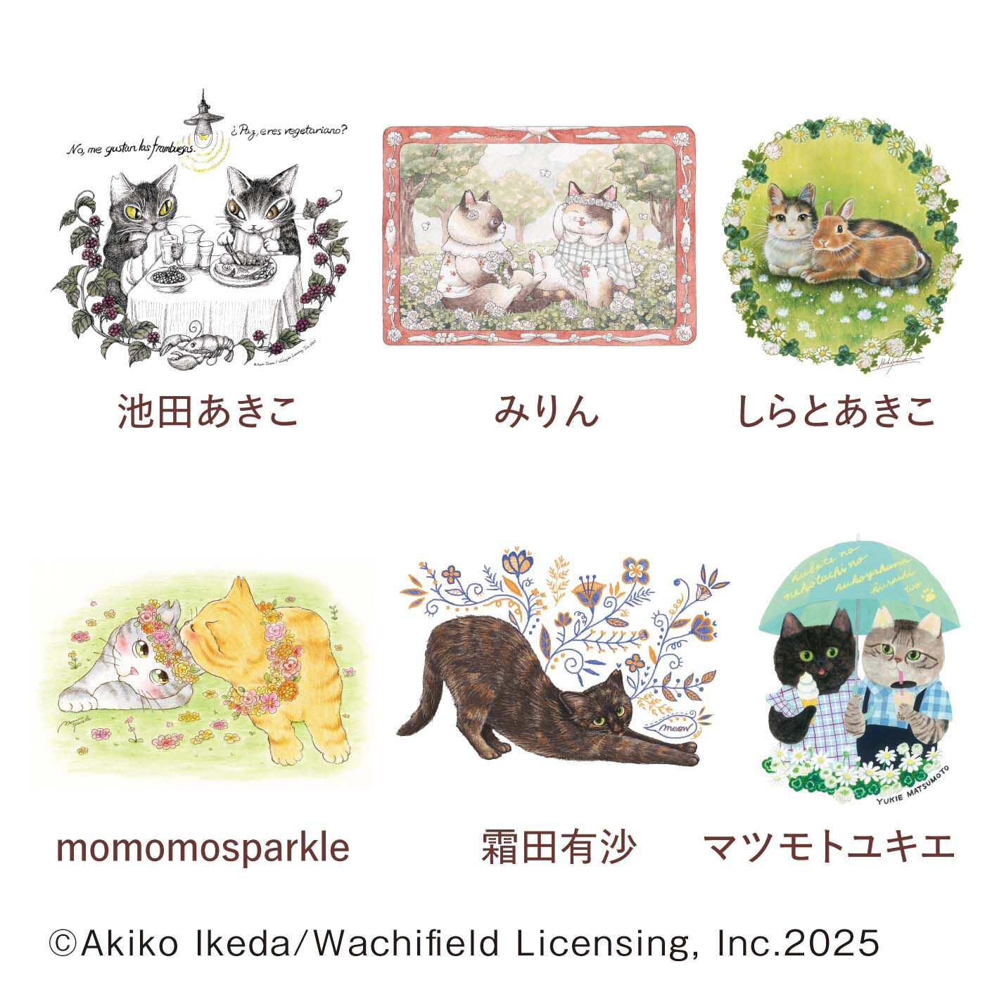 猫部|【6月分以降お届け】クリアファイルセット2025　6回予約/Aコース