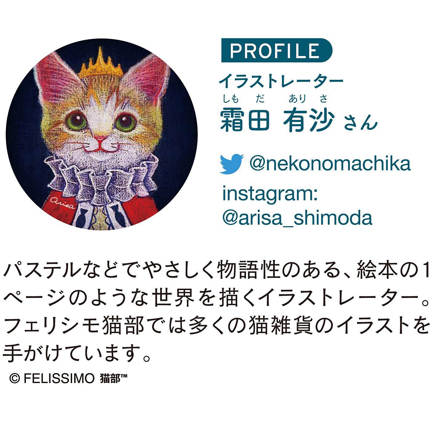サバトラ猫とお花のチュールスカート