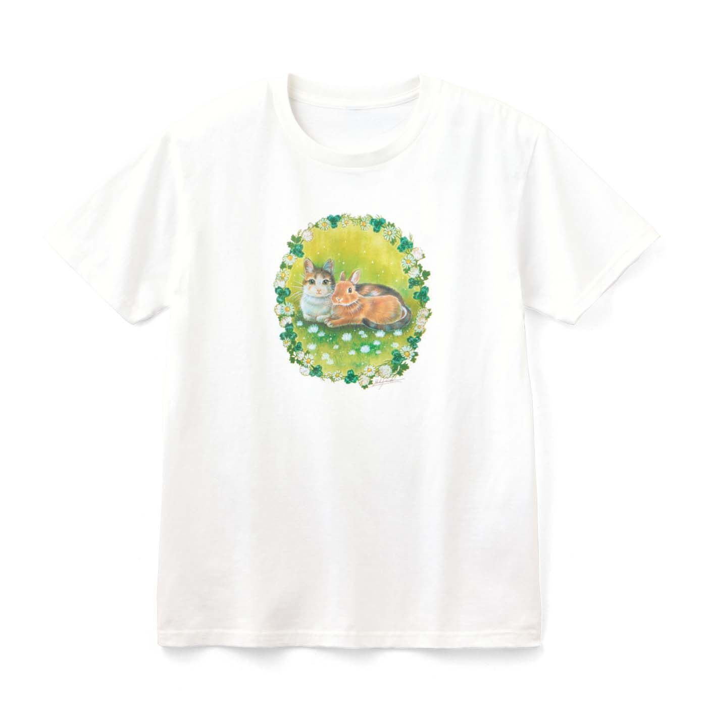 猫部|【6月分以降お届け】しらとあきこ×猫部　地域猫チャリティーTシャツ2025