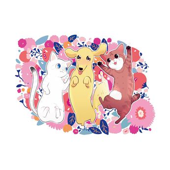 猫部 | ちとせ 地域猫Tシャツ2024