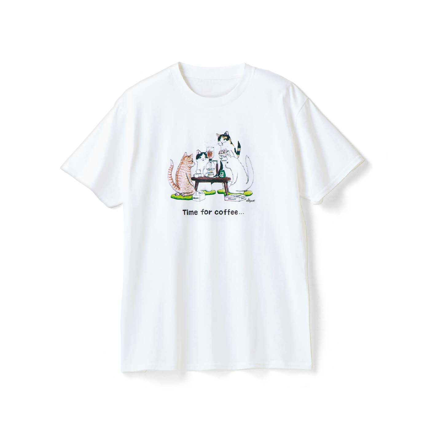 猫部|エルクポット×猫部　地域猫チャリティーTシャツ2024