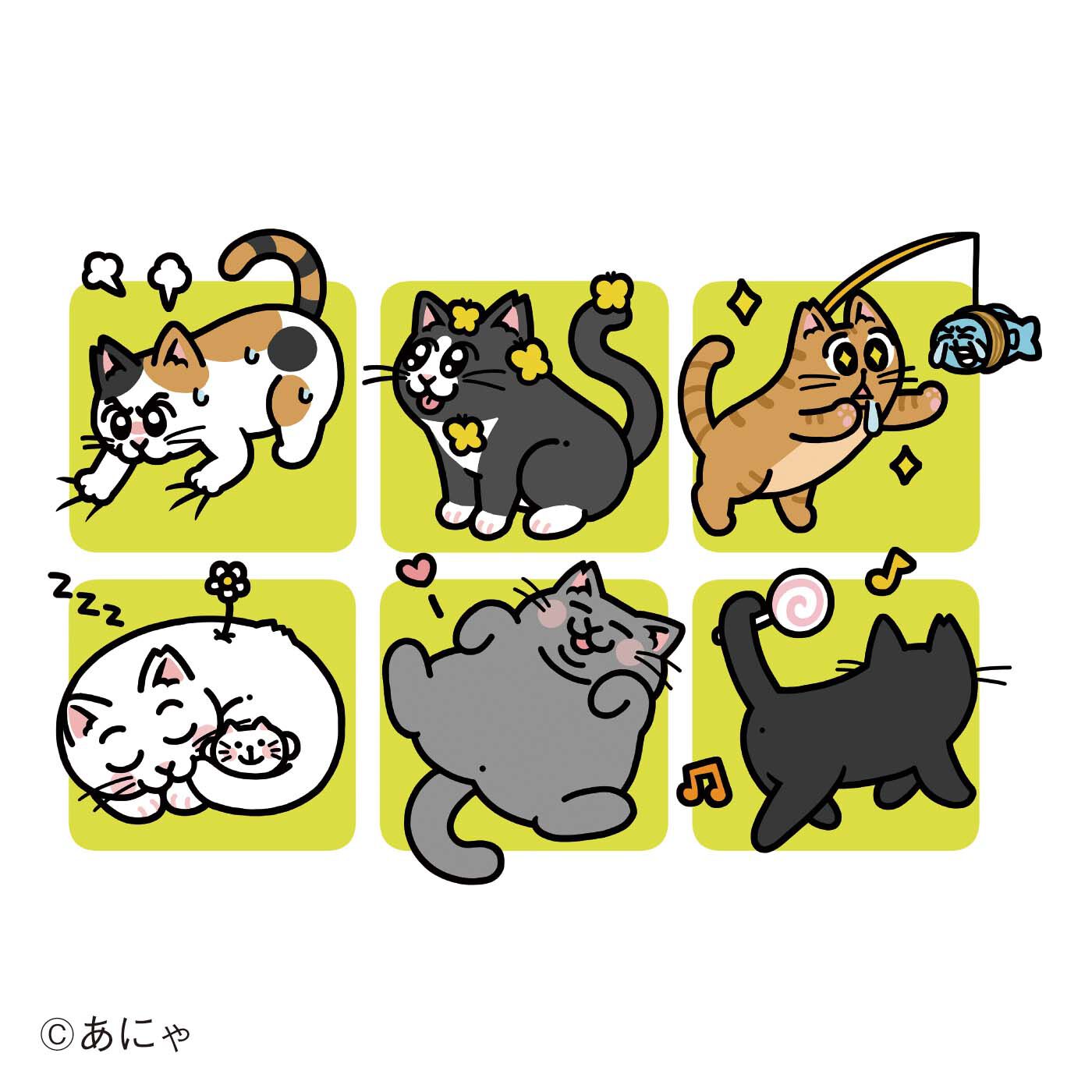 猫部|【6月分以降お届け】あにゃ×猫部　地域猫チャリティーTシャツ2025