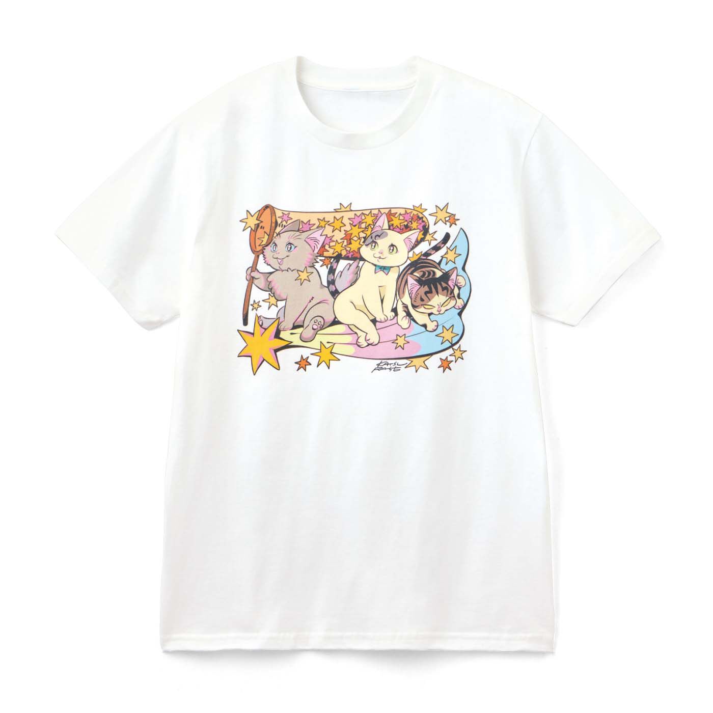ロングコートダディ堂前×猫部 地域猫チャリティーTシャツ2025