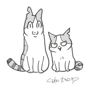 猫部 | くるねこ大和 地域猫Tシャツ2023