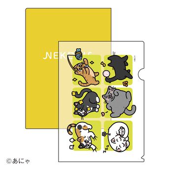 猫部 | あにゃ×猫部チャリティークリアファイルセット